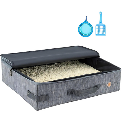 Adventure-Ready Litter Box: Cat Travel Litter Box 