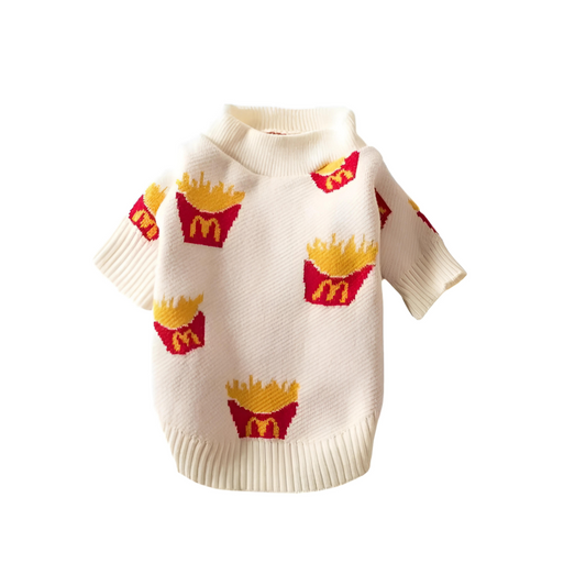 Furry Fry Pet Sweater