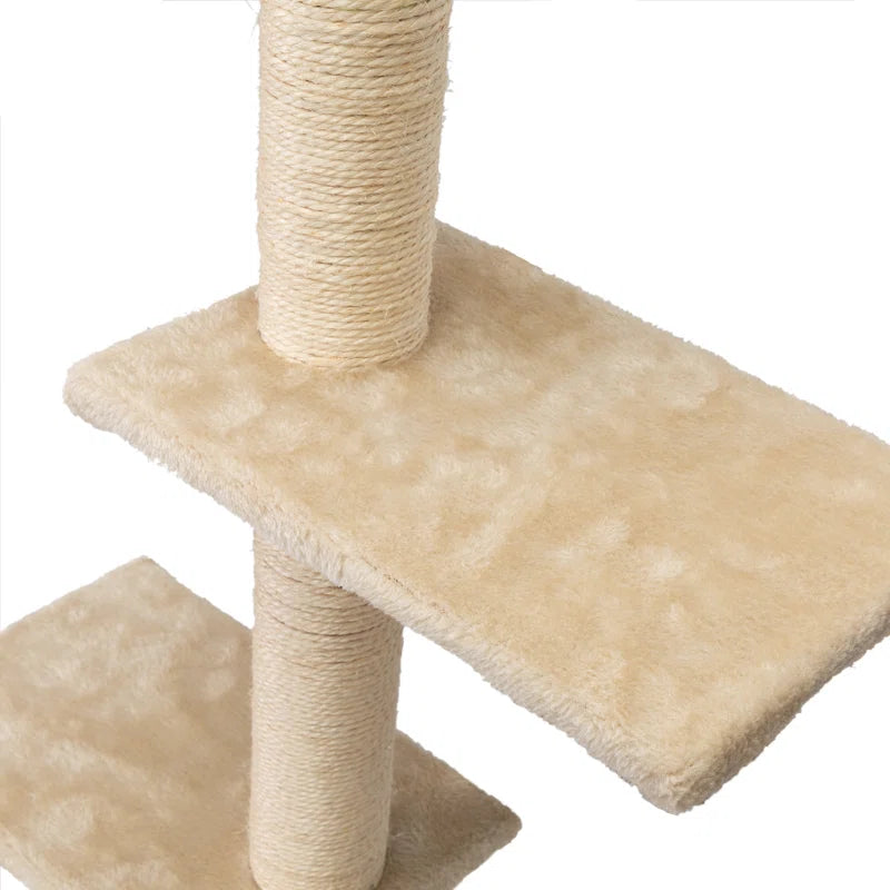 Cozy Wall-Mounted Cat Tree Set (6 pc.)